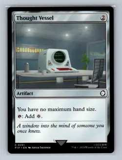 Thought Vessel 251 Regular Universes Beyond: Fallout Magic: The Gathering NM - Image 1