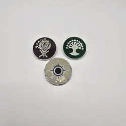 3x MTG - Guilds of Ravnica Guild Kit GiftPin -ORZHOV, GRUUL, SELESNYA - Image 1