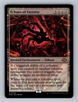 Echoes of Eternity 4 Regular Rare Modern Horizons 3 Magic: The Gathering LP - Image 1
