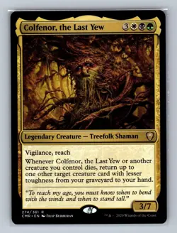 Colfenor, the Last Yew 274 Regular Commander Legends Magic: The Gathering LP - Image 1
