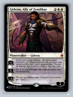 Gideon, Ally of Zendikar 029/274 Regular The List Magic: The Gathering NM - Image 1