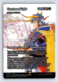 Warrior of Light - Jodah, the Unifier (Showcase) 17 Regular FINAL FANTASY MTG NM - Image 1