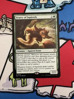 Scurry of Squirrels x1 Mtg Bloomburrow Commander LP - Image 1