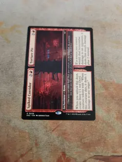 Spiked Corridor Torture Pit Duskmourn House Of Horror MTG NM - Image 1
