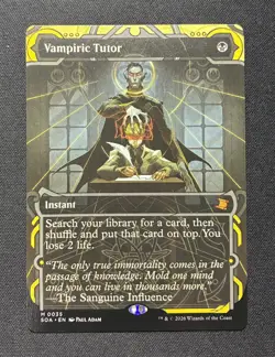Vampiric Tutor Secrets of Strixhaven: Mystical Archive Regular - Image 1