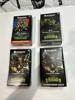 Magic The Gathering Commander Decks TMNT Secrets Of Strixhaven Lorehold Spirit - Image 1