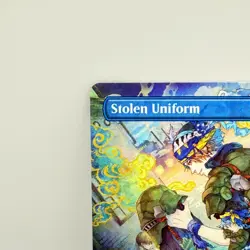 Magic The Gathering Stolen Uniform FFVI 0332 Borderless Uncommon Blue MTG - Image 4