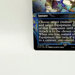 Magic The Gathering Stolen Uniform FFVI 0332 Borderless Uncommon Blue MTG - Image 5