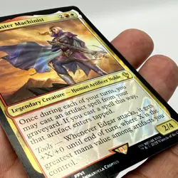 MTG Edgar Master Machinist 0080 Final Fantasy VI Rare Foil Universes Beyond - Image 2