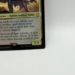 MTG Edgar Master Machinist 0080 Final Fantasy VI Rare Foil Universes Beyond - Image 3