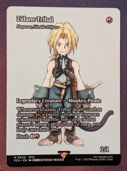 MTG - Zidane Tribal - Ragavan, Nimble Pilferer (showcase) - FCA (NM+) - Image 1