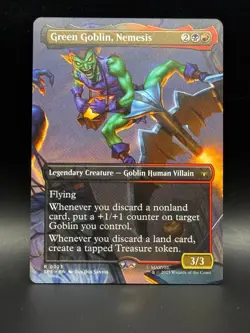 Green Goblin, Nemesis (Borderless) 23 Marvel's Spider-Man: Eternal-Legal MTG NM - Image 1