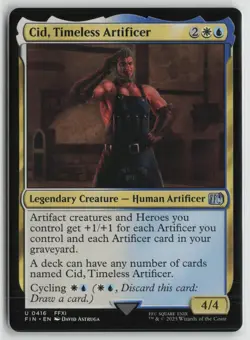 Cid, Timeless Artificer (0416) LP 416 FINAL FANTASY Magic: The Gathering - Image 1