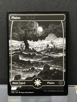 Plains x5 MTG Full Art Innistrad: Crimson Vow # 268/277 - Image 3