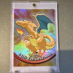 Charizard Topps Pokemon TCG TV Animation Edition #06 Holo Rare English - Image 1