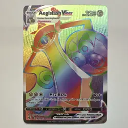 The Pokemon Company Aegislash VMAX 190/185 Vivid Voltage Secret Holo Eng 320HP - Image 1