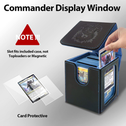 Customized MTG Commander Deck Box, 100 Card Deck Box, Magic Card Storage Box wit - Image 3