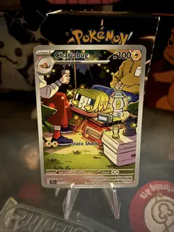 CHARJABUG 169/162 TEMPORAL FORCES POKEMON (ILLUSTRATION RARE, NM) - Image 1