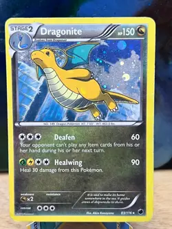 Plasma Freeze Dragonite 83/116 Holo Rare Pokemon (Cosmos Holo) Holo MP - Image 1
