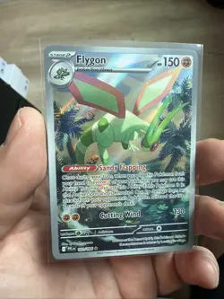 Flygon #101/094 Pokemon Phantasmal Flames In Hand Pokemon - Image 1