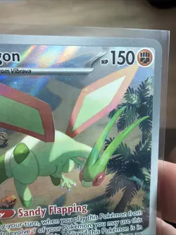 Flygon #101/094 Pokemon Phantasmal Flames In Hand Pokemon - Image 2