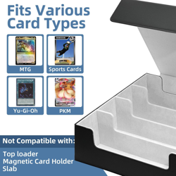 Card Deck Storage Box for Trading Cards 3000+MTG Deck Box with 24 Colorful Divid 744759838414 - Image 3