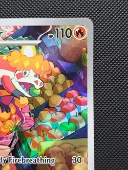 Crocalor 202/193 Illustration Rare, Paldea Evolved, Full Art Holo Pokemon TCG - Image 2