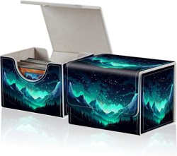 For MTG Commander Deck Box,Card Deck Box for Trading Yugioh Mtg,Fits 100 Double - Image 1