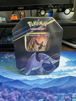 Pokemon Crown Zenith Galarian Articuno 4 Pack Tin TCG Brand New Sealed - Image 1