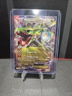 Pokemon TCG Rayquaza EX XY73 XY Black Star Promo 2015 Ultra Rare Card LP - Image 1