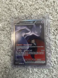 Team Rocket's Mewtwo ex 281/217 SIR Ascended Heroes Holo Pokemon Card NM-MINT - Image 1