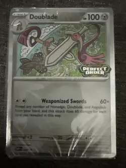 Perfect Order Build & Battle Deck Pokemon Doublade MEP 067 Factory Sealed MINT - Image 1
