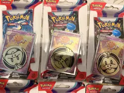 Pokemon Scarlet and Violet Base Set Blister Pack w/Coin Lot Sealed (Lot of 6) - Image 2