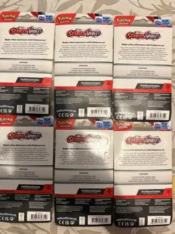 Pokemon Scarlet and Violet Base Set Blister Pack w/Coin Lot Sealed (Lot of 6) - Image 4