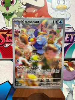 Cramorant 176/167 Illustration Rare - Twilight Masquerade - Pokemon - SHIPS FAST - Image 1