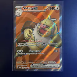 Slaking Ex 227/191 Ultra Rare Pokemon Surging Sparks - Image 1