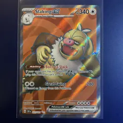 Slaking Ex 227/191 Ultra Rare Pokemon Surging Sparks - Image 2