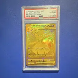 Pokemon Mega Gardevoir ex 187/132 Mega Hyper Rare Holo EN PSA 10 - Image 1