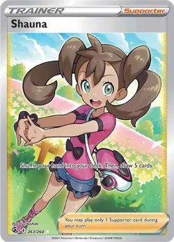 Shauna (Full Art) [SWSH08 - 263/264] SWSH08: Fusion Strike - NM - Image 1