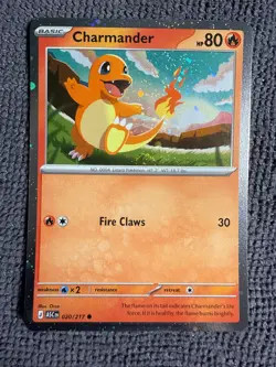 Charmander 020/217 Cosmos Holo Miscellaneous Cards & Products Pokemon Holo NM - Image 1