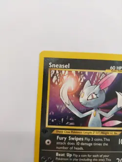 Pokemon TCG Sneasel Neo Genesis 25 Regular 1st Edition Rare LP - Image 2