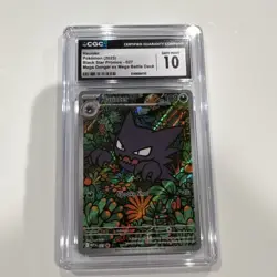 The Pokemon Company Me: Mega Evolution Promo Haunter 027 Holo Promo CGC 10 EN - Image 1