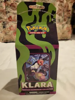 Pokemon TCG Klara premium tournament collection box ORIGINAL SEALED - Image 1