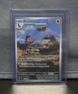 Pokemon TCG S&V Temporal Forces SV05: Mudsdale 175/162 - Illustration Rare Holo - Image 1