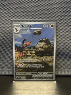 Pokemon TCG S&V Temporal Forces SV05: Mudsdale 175/162 - Illustration Rare Holo - Image 3