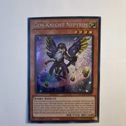 Konami Yu-Gi-Oh! Gem-Knight Nepyrim BLMM-EN024 1st Ed Secret 1550/1600 - Image 1