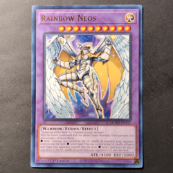 Yu-Gi-Oh! TCG Konami Rainbow Neos MGED-EN137 Maximum Gold Rare Holo 1st Ed - Image 1
