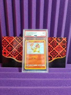 Pokemon TCG 2019 S & M Charmander Holo Hidden Fates SV6/SV94 PSA 9 - Image 1