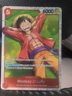 Monkey.D.Luffy ST21-014 Character Alt Art ONE PIECE ST EX Gear 5 ST21 ENGLISH - Image 1