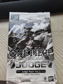 x8 One Piece Card Game TCG Promo Judge Pack Vol. 3 *Sealed English Version Qty 8 - Image 2